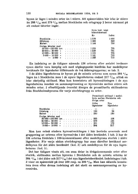 Sociala meddelanden. 1954: 1-6 (pdf) - Statistiska centralbyrån