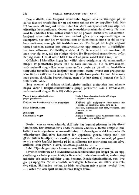 Sociala meddelanden. 1954: 1-6 (pdf) - Statistiska centralbyrån