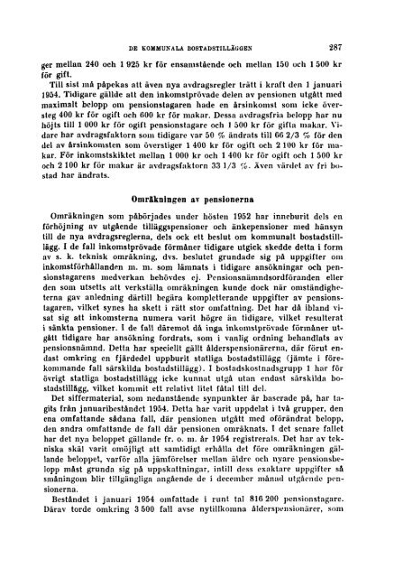 Sociala meddelanden. 1954: 1-6 (pdf) - Statistiska centralbyrån