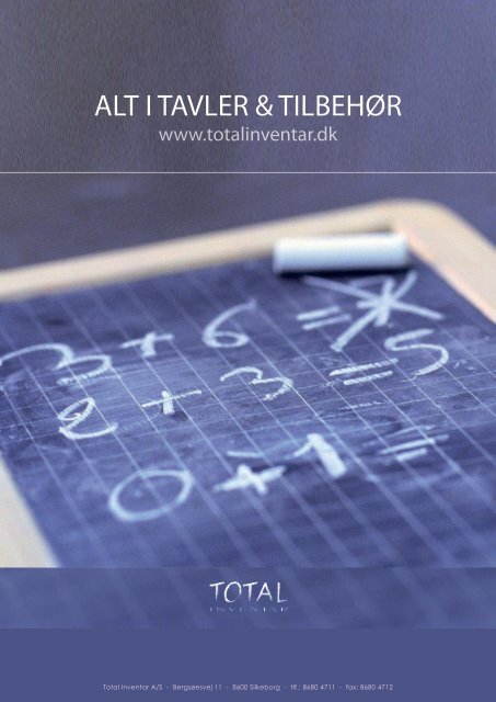 ALT I TAVLER & TILBEHØR - Total Inventar