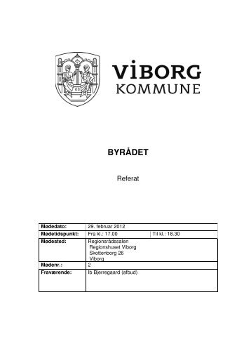 Referat - Viborg Kommune