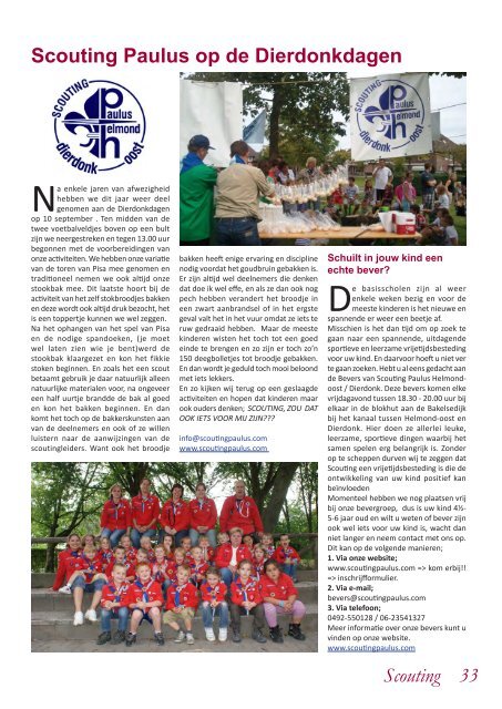 Editie Oktober 2011 - Gazet - Dierdonk