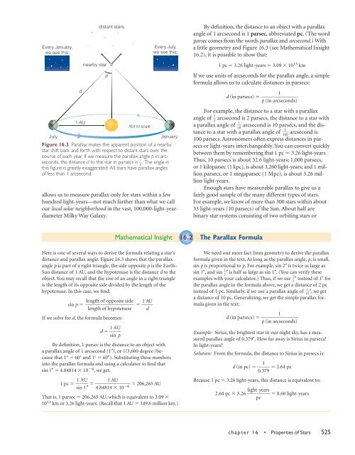 Chapter 16--Properties of Stars