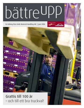 Bättre upp - Linde Material Handling AB