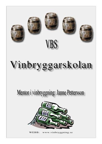 Vinbryggarskolan - Vinbryggning.se