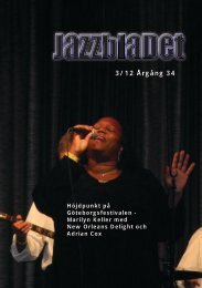 Jazzbladet nr 3/12 - Classic Jazz Göteborg