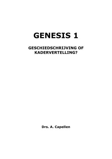 GENESIS 1 - Schepping of Evolutie