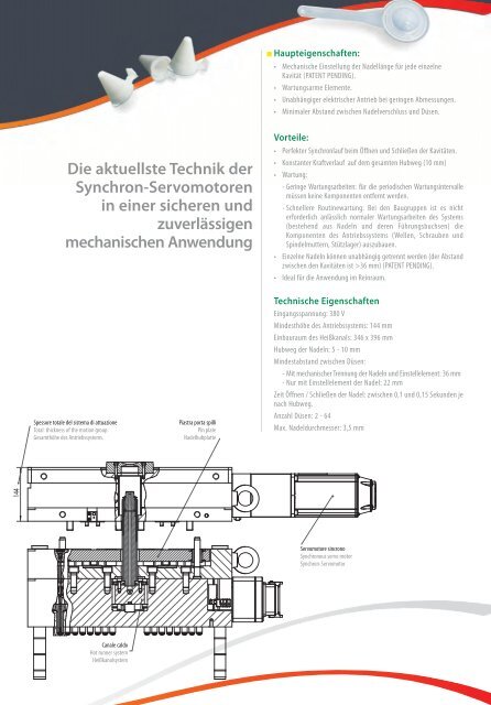 Sistema di movimentazione elettrico otturatori Thermoplay electrical ...