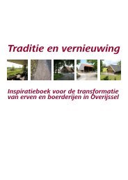 Traditie en vernieuwing, inspiratieboek voor de ... - Het Oversticht