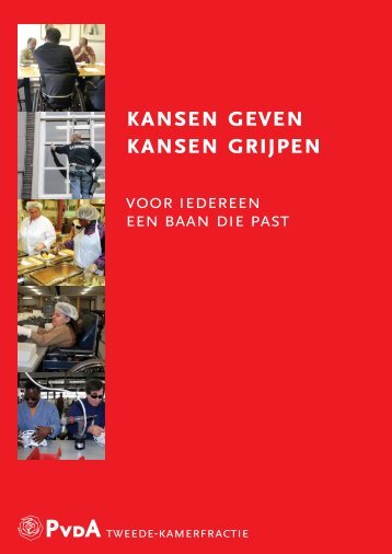 kansen geven kansen grijpen