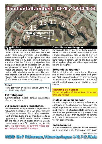 Infobladet 04/2013 - Rönnen