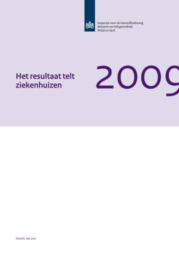 pdf Rapport IGZ (2009) - Leene Communicatie