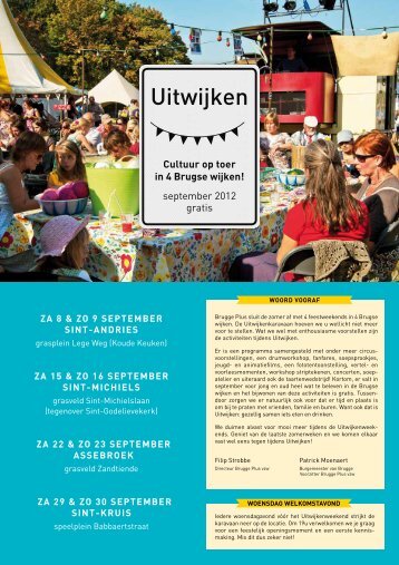 programma van Uitwijken - Brugge Plus