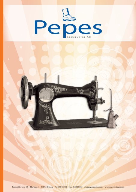 2012 05 02 Ny produktkatalog, se PDF - Pepes lädervaror AB