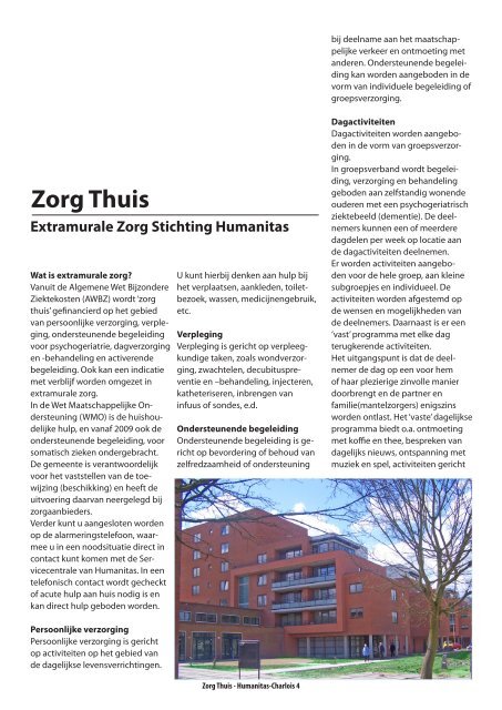 Informatiebrochure EMZ Charlois - Stichting Humanitas