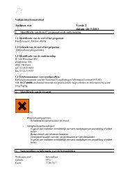 antimos-rvw veiligheidsinformatieblad - R. van Wesemael BV