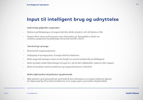 Behovsanalyse gennemført for Sygehus Sønderjylland i ... - Invia