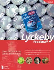 Foodstuff 2/01ID - lyckeby