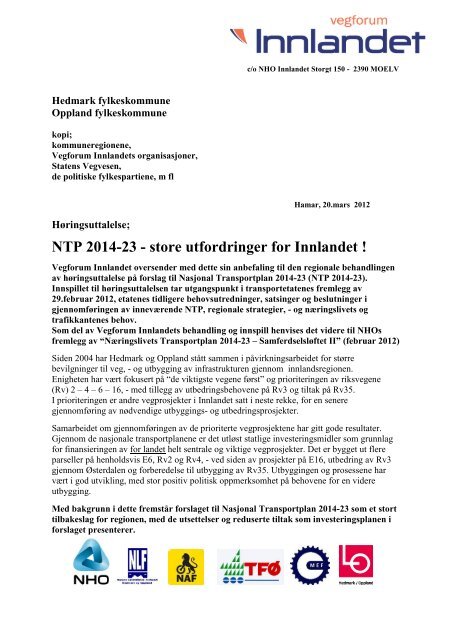 NTP 2014-23 - NHO