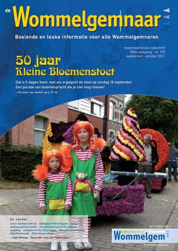 50 jaar - Gemeente Wommelgem