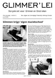 Glimmer'lei juni 2006 - Glimmen