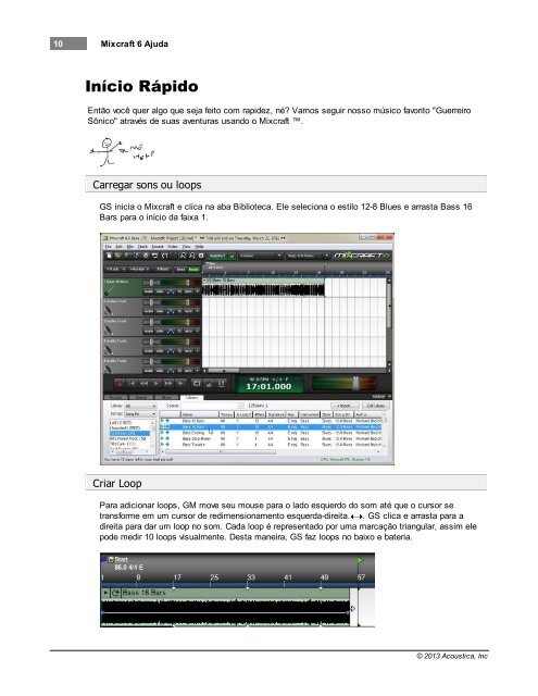 Mixcraft 6 Ajuda - Acoustica