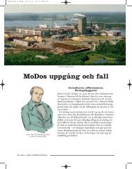 MoDos uppgång och fall