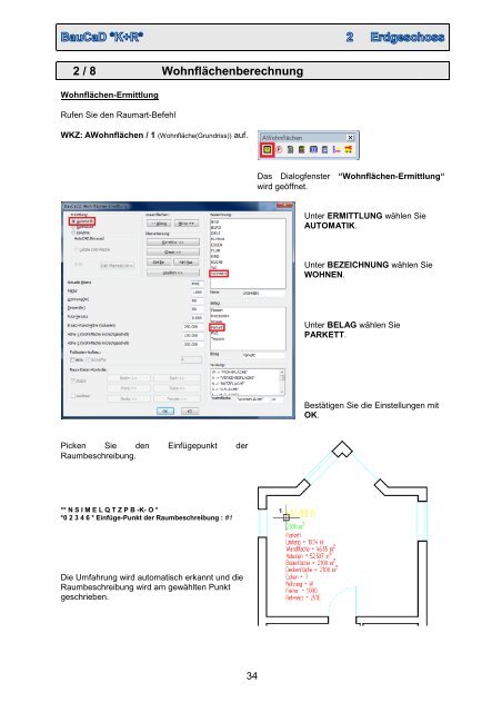 ÜbungsHaus Bricscad - BauCaD *K+R