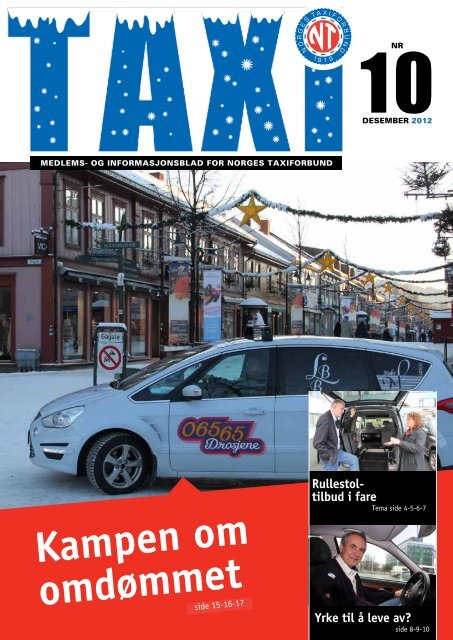 TAXI nr. 10/12 - Norges Taxiforbund