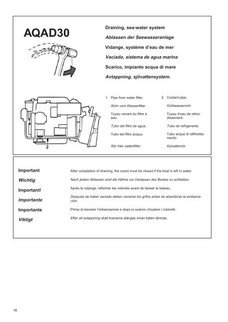 INSTRUCTION BOOK - Maritim Slip & Motor AS