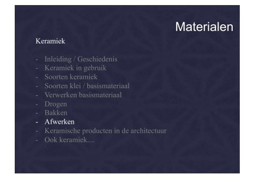 keramiek (pdf) - Jacob Alkema