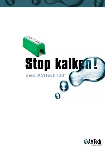 Brochure AMTech kalkknuser 100 til privat forbruger.