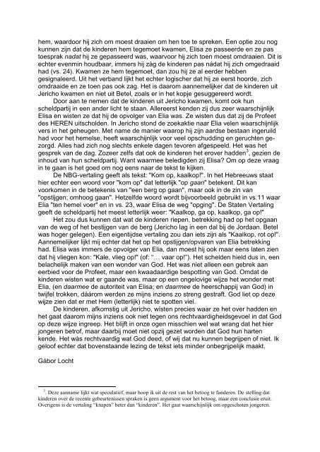 De spottende knapen uit... Betel? - Gábor Locht