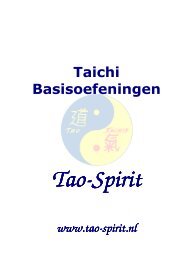 Taichi Basisoefeningen - Tao Spirit