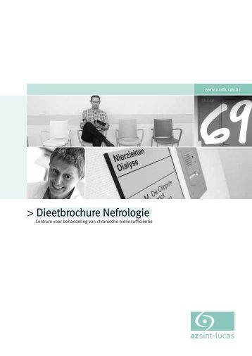 Dieetbrochure Nefrologie - AZ Sint-Lucas