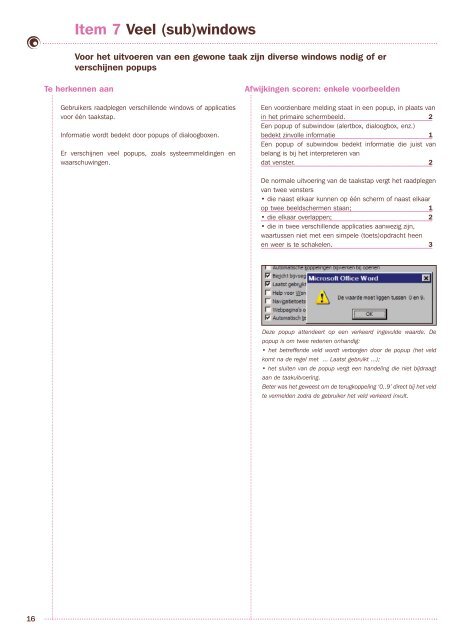 het meetinstrument zelf - Ergo Balans