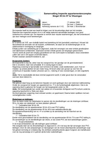 Samenvatting Bouwkundige Inspectie - GRID Consult