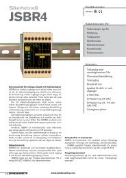 Säkerhetsrelä - Jokab Safety