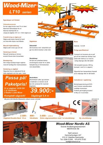 1.Broschyr LT10 2013-02.pdf - Wood-Mizer