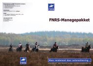 FNRS-Manegepakket Meer rendement door automatisering...