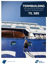 TEAMBUILDING TIL SØS - DFDS Seaways