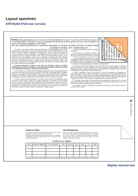 Layout specimen - BARTSCH International Gmbh