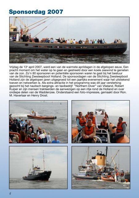 Nieuwsbrief 13 - Zeesleepboot Holland
