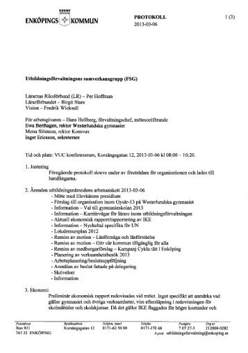 FSG Utb 130306.pdf - Lärarnas Riksförbund