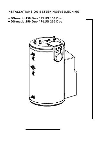 INSTALLATIONS OG BETJENINGSVEJLEDNING ... - VVS-Eksperten