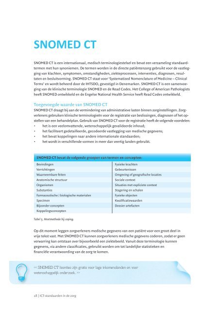 ICT-standaarden in de zorg - Ronde Tafel eHealth