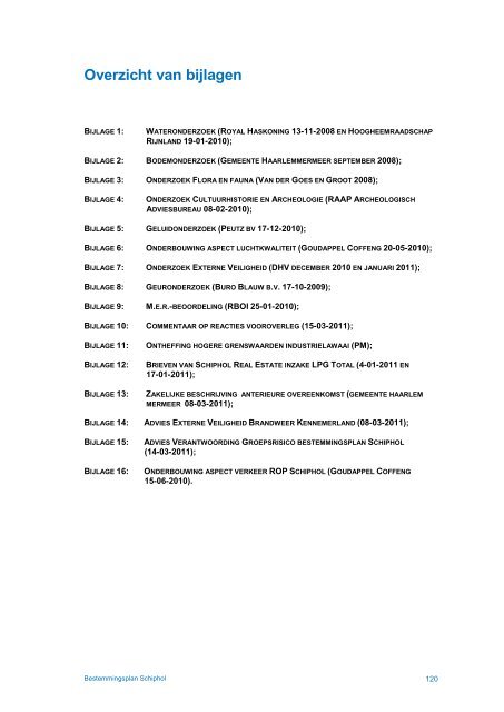 Toelichting - Gemeente Haarlemmermeer