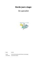 Stageverslag 3 (pdf) - Plastisch chirurgen