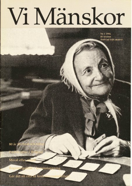 1994/1 - Vi Mänskor