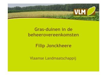 Presentatie VLM_Filip Jonckheere.pdf - Vlaams Ruraal Netwerk